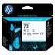 HP 72 Grey & Photo Black Printhead 